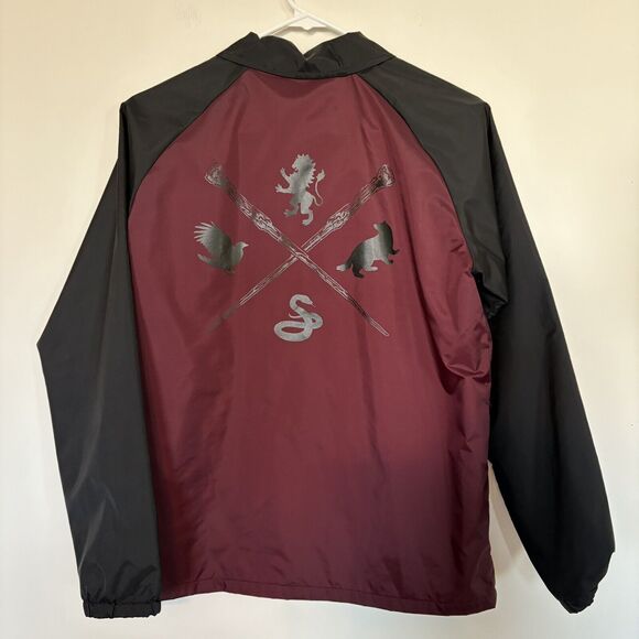 VANS x Harry Potter Boys Jacket Torrey Coaches Windbreaker Lined Size Large NWOT - Picture 3 of 8